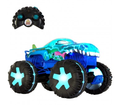 Coche radio control Mega Wrex Monster Trucks Hot Wheels