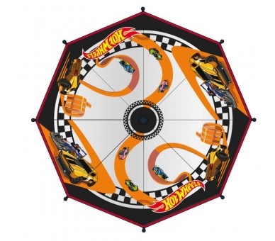 Paraguas manual burbuja Hot Wheels