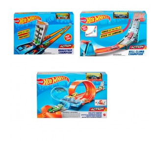 Pista Campeonato de Velocidad Hot Wheels surtido