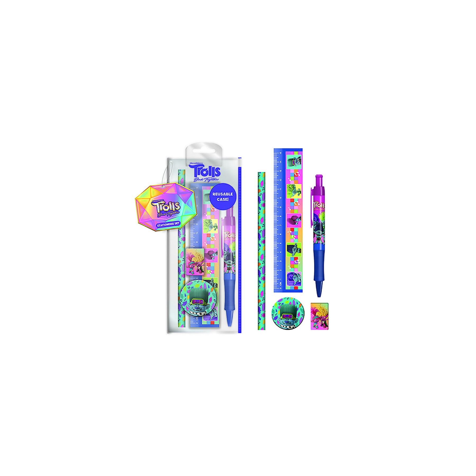 Set papeleria Trolls