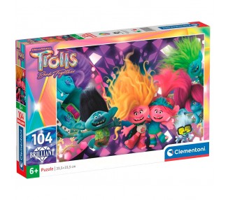 Puzzle Trolls 104pzs