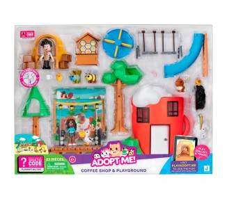 Playset Cafetería y parque infantil Adopt Me!