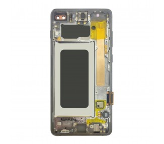 Kit Reparación Pantalla Original Para Samsung Galaxy S10 Plus, Marco Negro