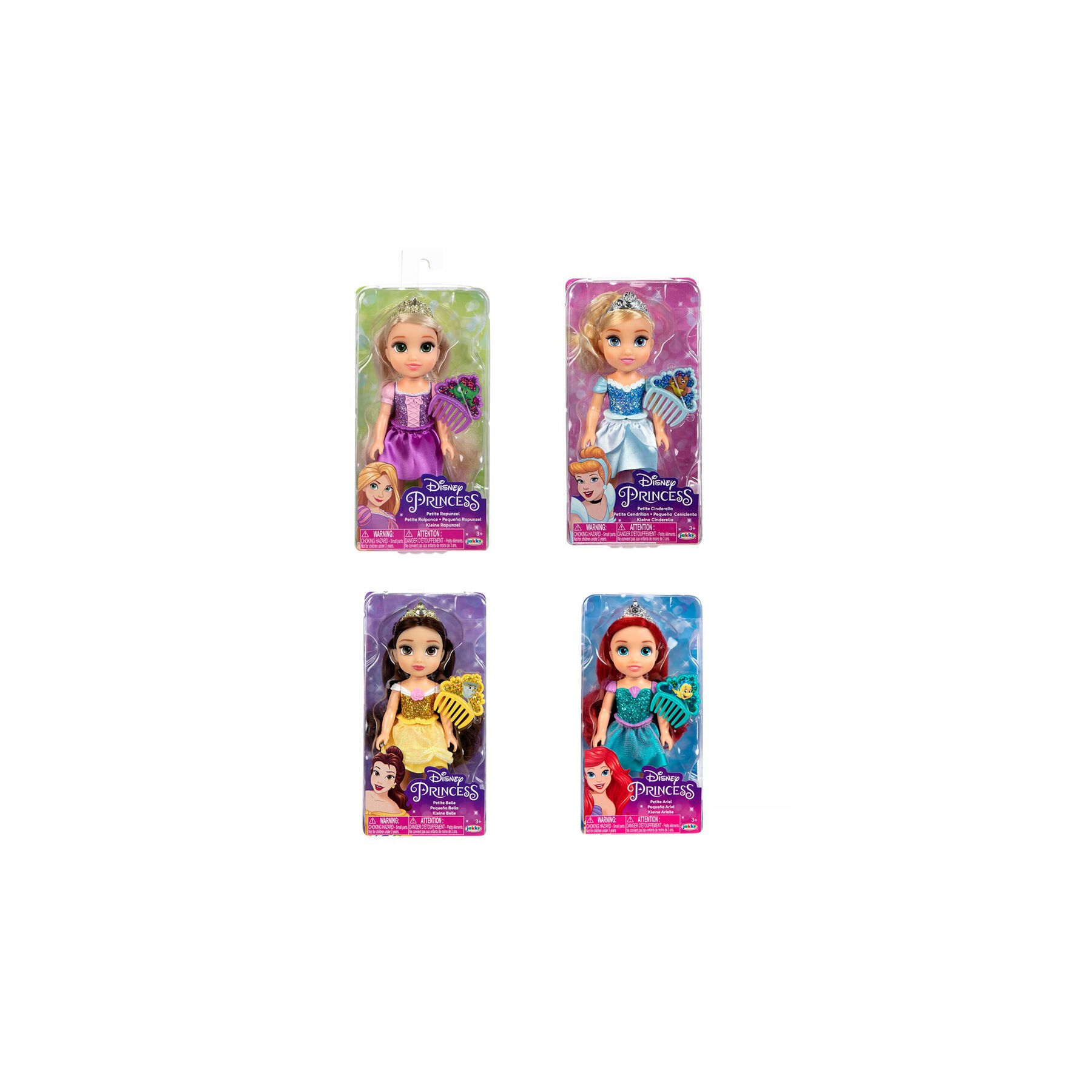 Muñeca Princesas Disney 15cm surtido