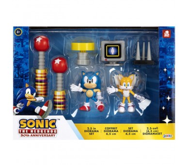 Blister set diorama Sonic The Hedgehog