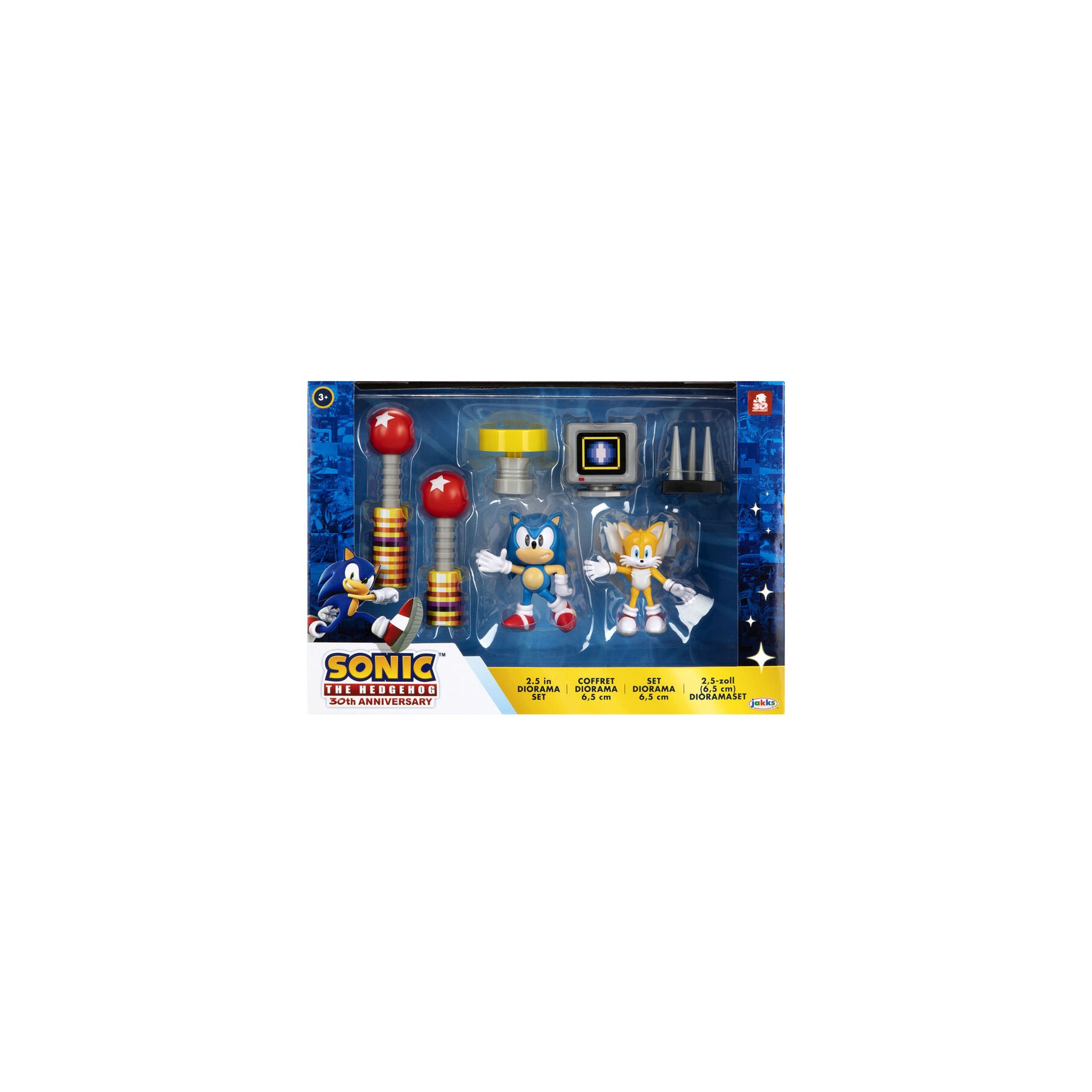 Blister set diorama Sonic The Hedgehog