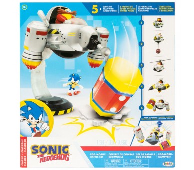 Set de batalla Egg mobbile Sonic The Hedgehog