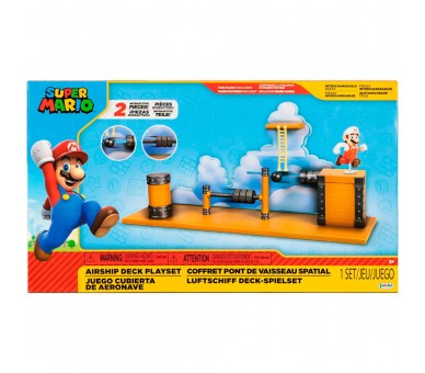 Playset Cubierta de la aeronave Super Mario Bros