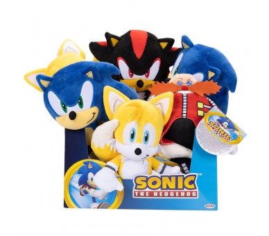 Peluche serie 10 Sonic the Hedgehog 23cm surtido