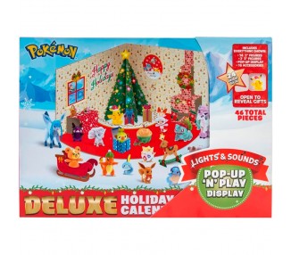 Calendario adviento Deluxe Pokemon luces y sonido