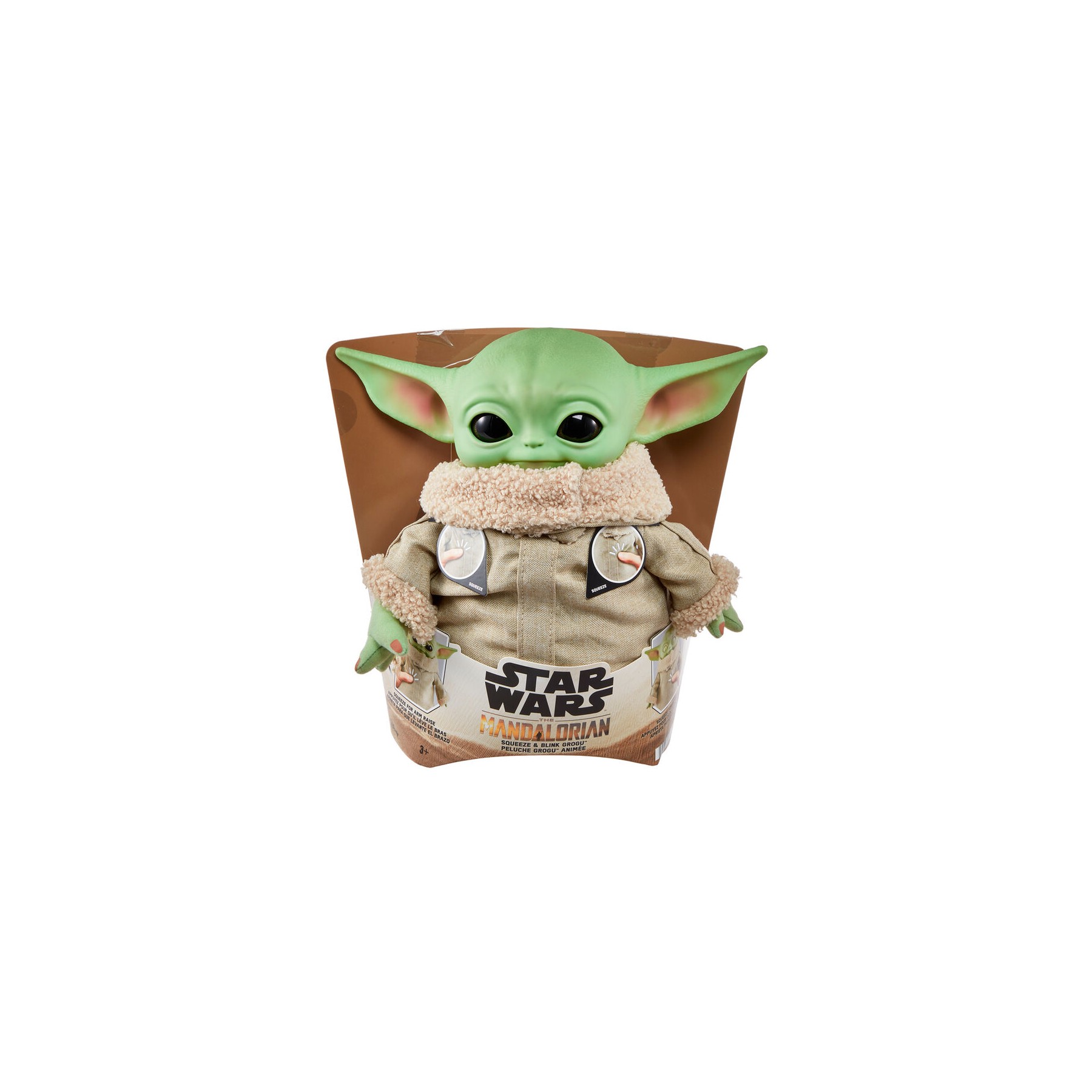 Muñeco peluche Grogu Star Wars 28cm sonido