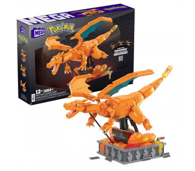 MEGA Construx Charizard en Movimiento Pokemon