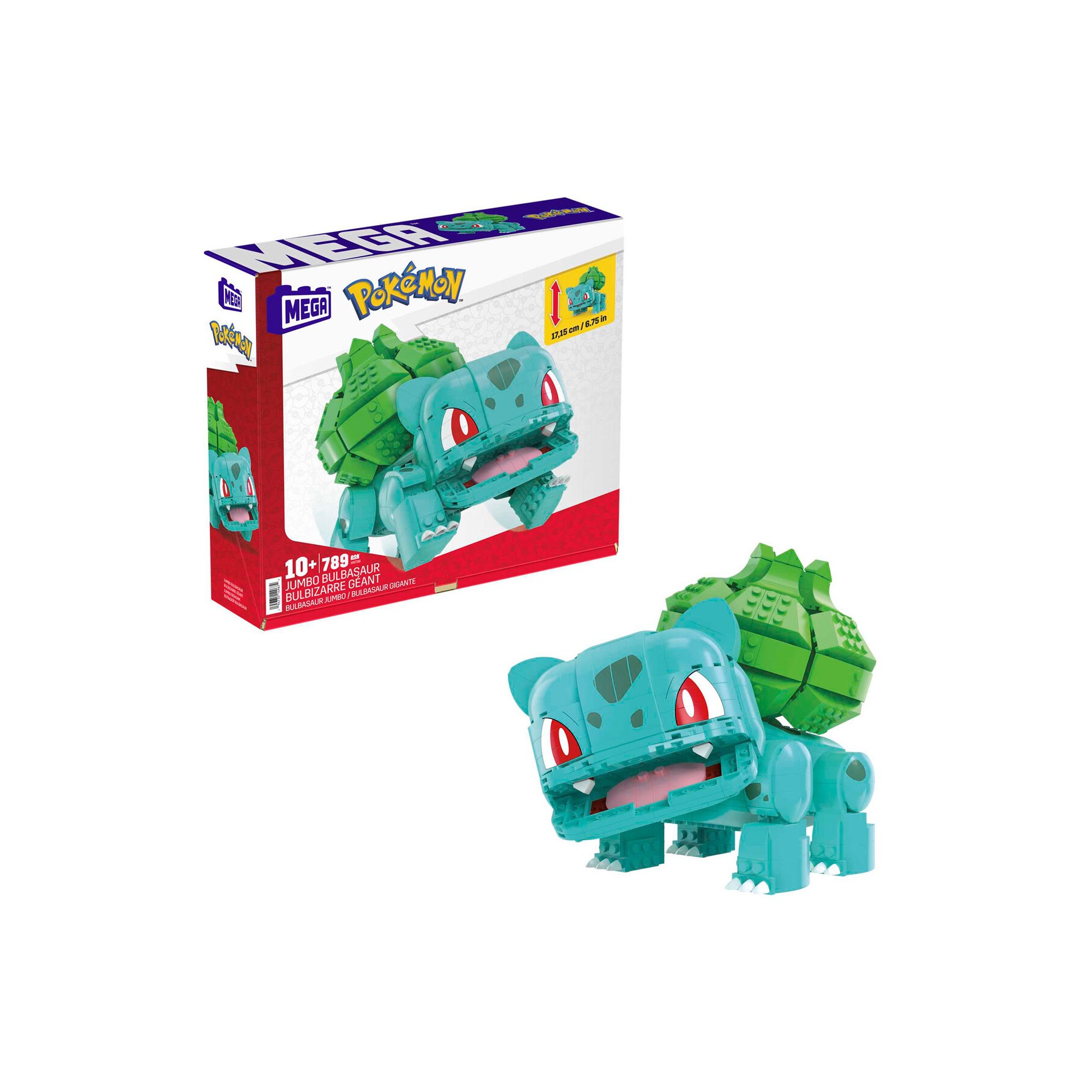 MEGA Construx Bulbasaur Gigante Pokemon