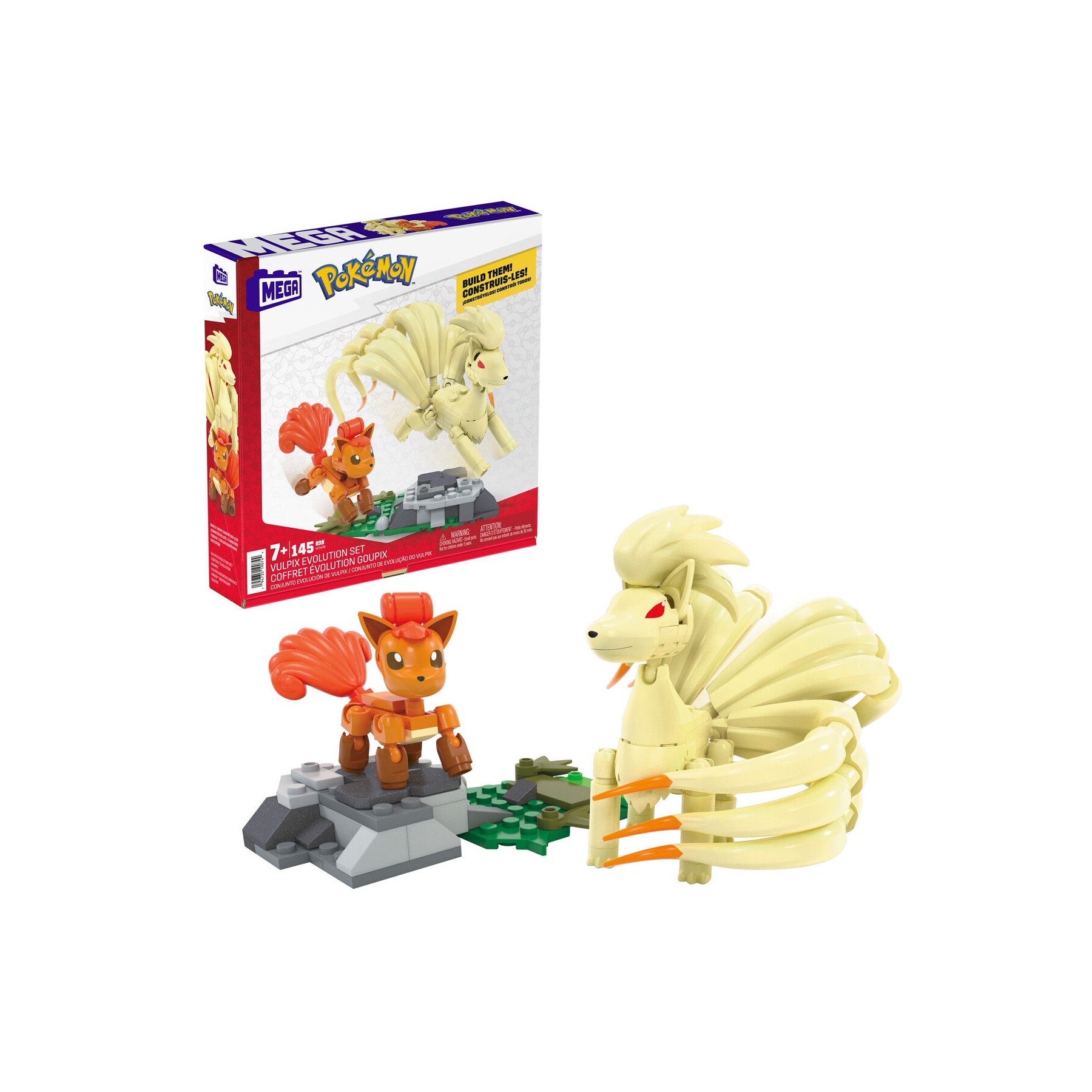 MEGA Construx Evolucion Vulpix Pokemon