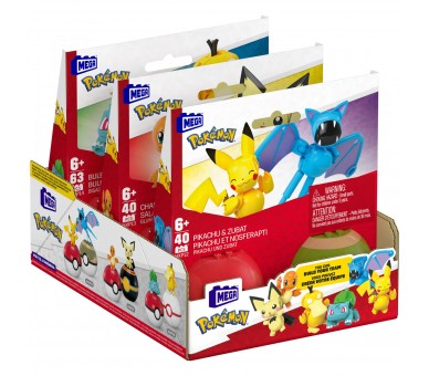 MEGA Construx 2 Pokeballs Pokemon surtido