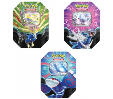 Lata juego cartas coleccionables Evoluciones Prismáticas Pokemon español surtido