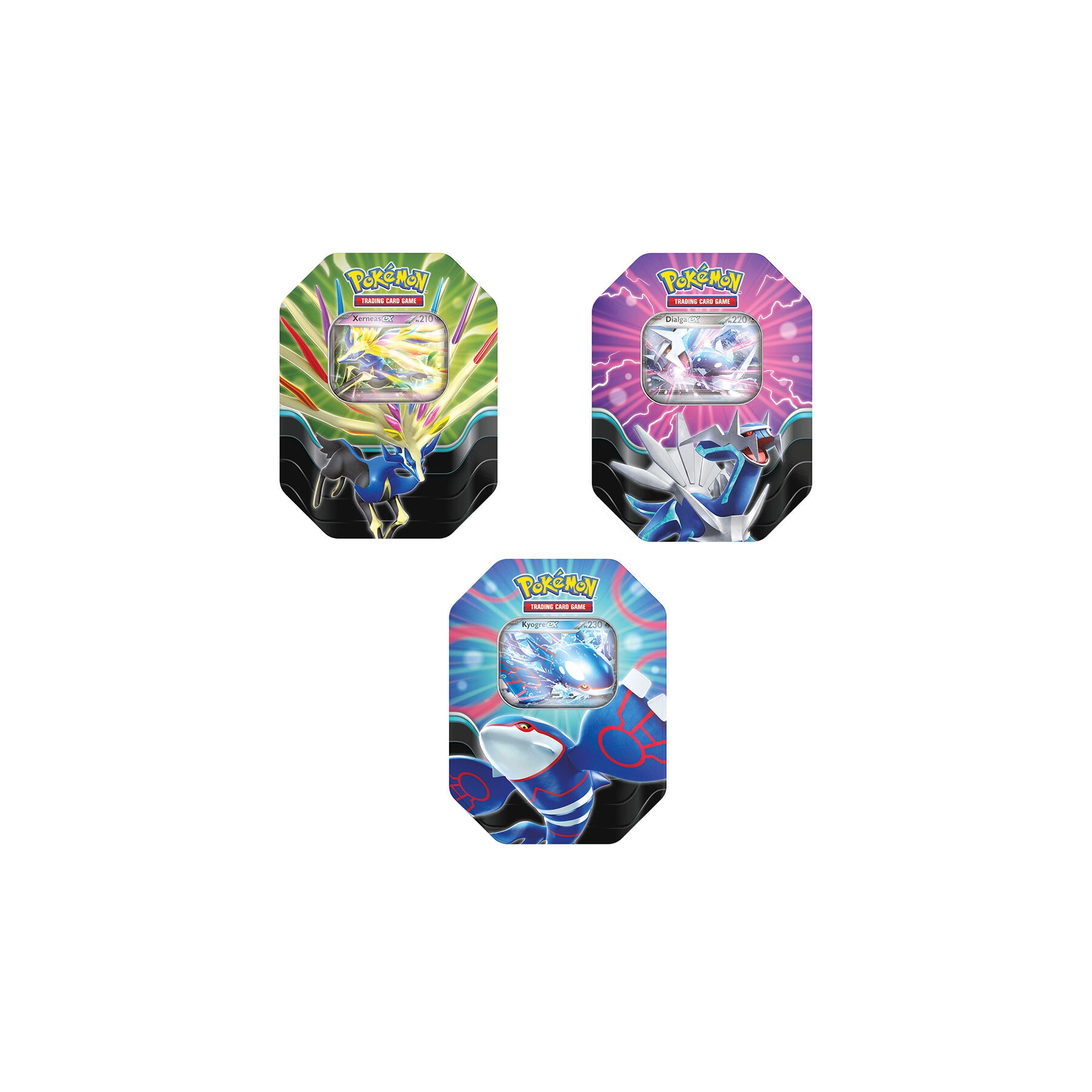 Lata juego cartas coleccionables Evoluciones Prismáticas Pokemon español surtido