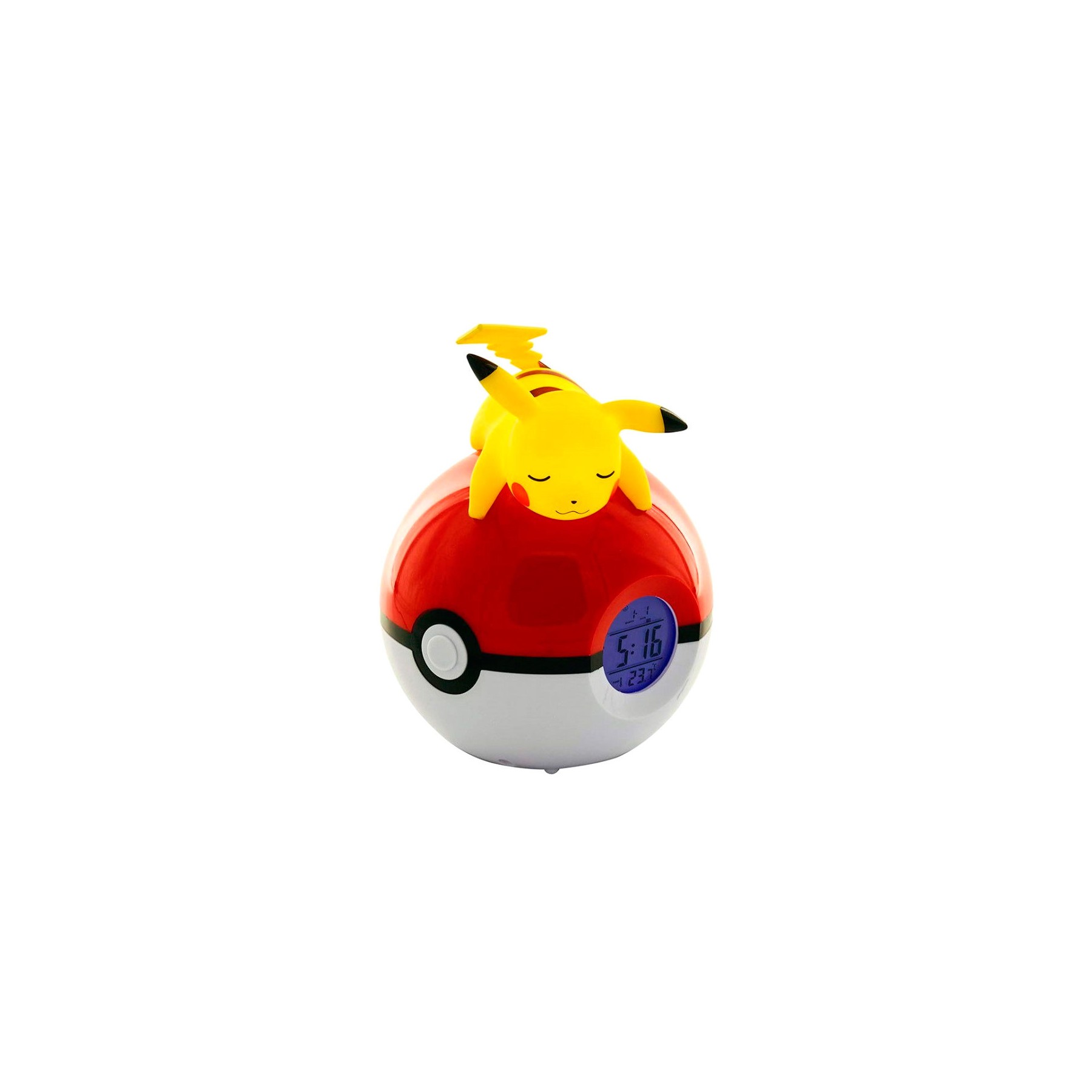 Lampara despertador Led Pikachu Pokeball Pokemon