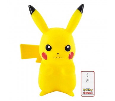 Lampara Led 3D Pikachu Pokemon 25cm