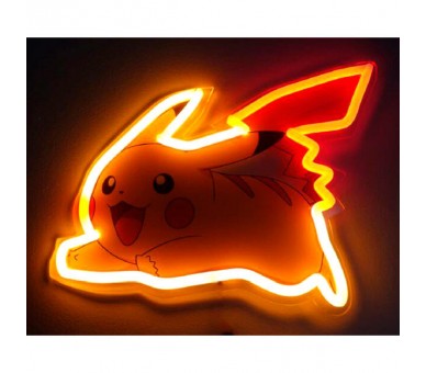 Lampara mural neon Pikachu Pokemon