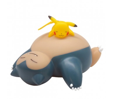 Lampara Led Touch Sensor Snorlax y Pikachu Pokemon