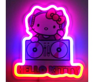 Lampara mural neon Neon Hello Kitty