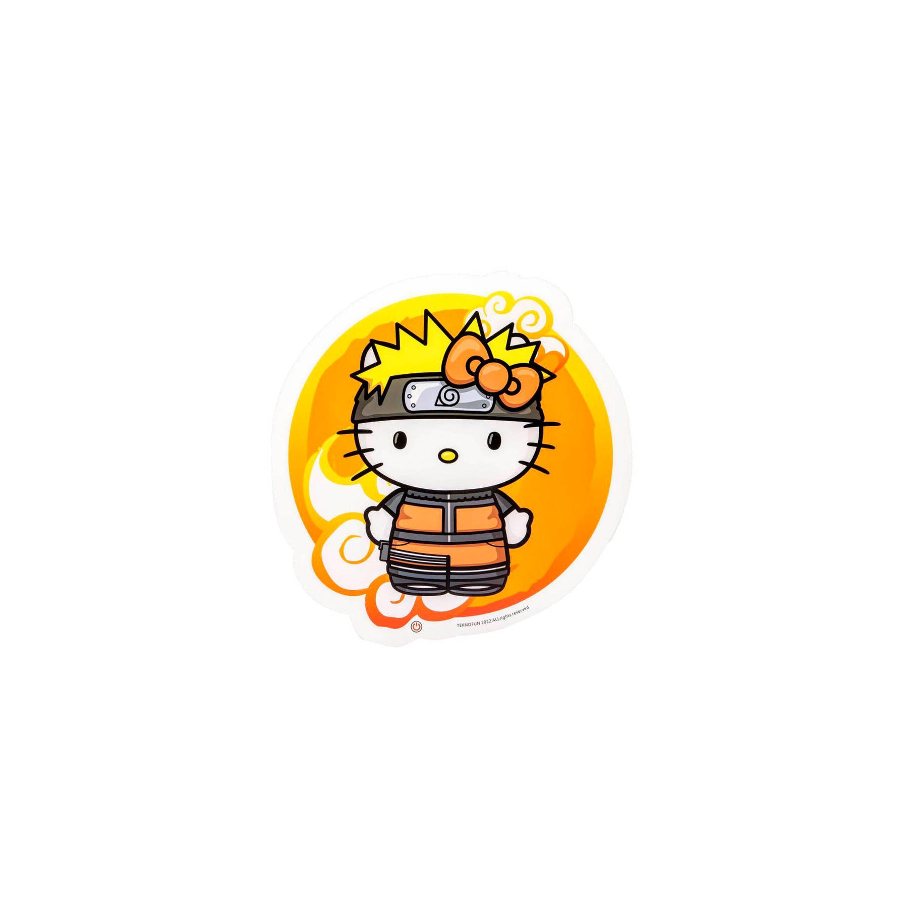 Lampara neon Kello Kitty Naruto Shippuden 30cm