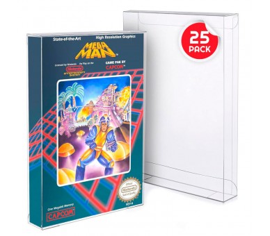Set 25 protectores Nintendo Entertainment System