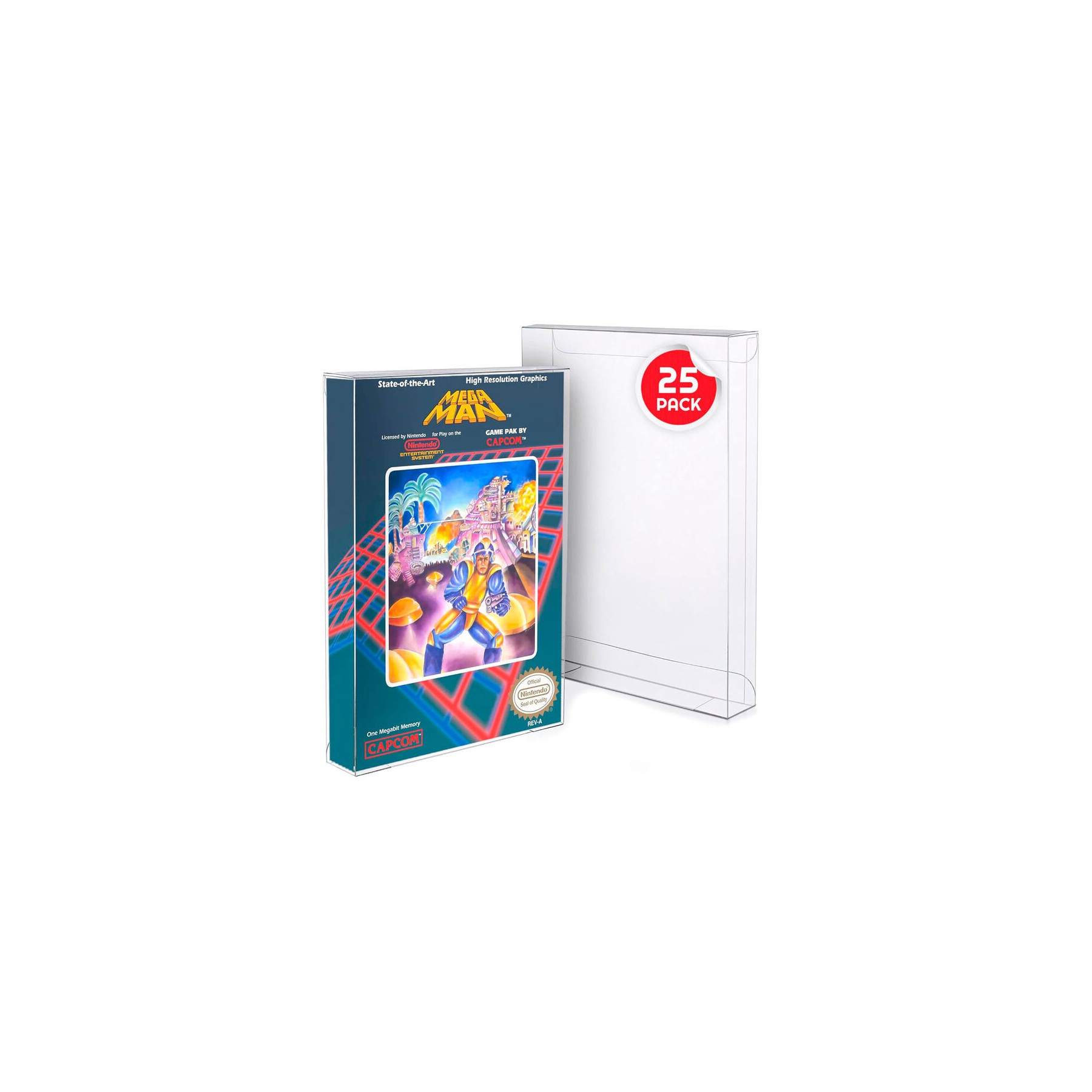 Set 25 protectores Nintendo Entertainment System