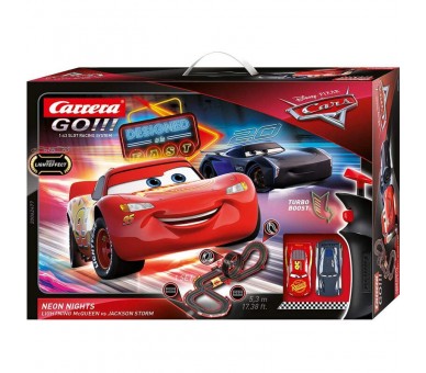 Circuito carreras Rayo & Storm Cars Disney·Pixar luces