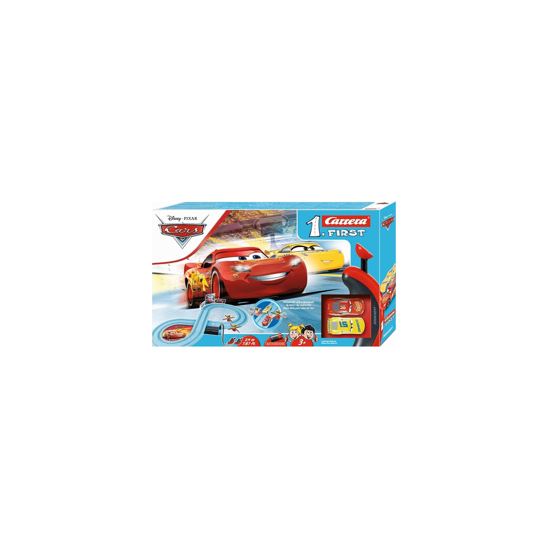 Circuito carreras Rayo & Cruz Cars Disney Pixar