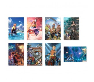 Set 8 tarjetas Final Fantasy X