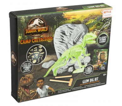 Kit Excavacion Brillante Camp Cretaceaous Jurassic World