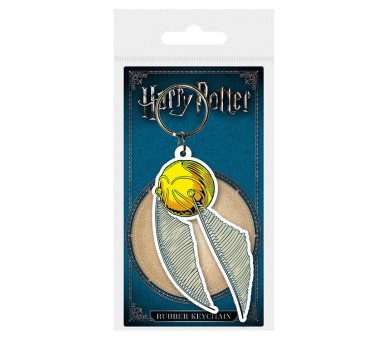 Llavero rubber Snitch Dorada Harry Potter