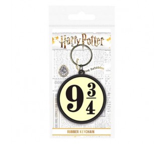 Llavero rubber Anden 9 3/4 Harry Potter