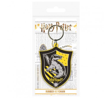 Llavero rubber Hufflepuff Harry Potter