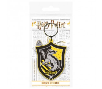 Llavero rubber Hufflepuff Harry Potter