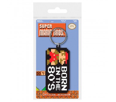 Llavero Born In The 80s Super Mario Bros Nintendo