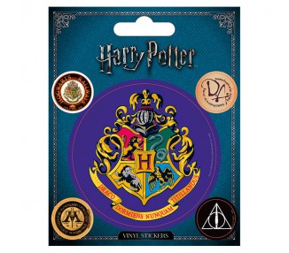 Pegatinas vinyl Hogwarts Harry Potter
