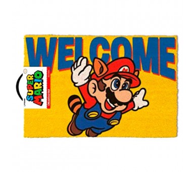 Felpudo Welcome Super Mario Nintendo