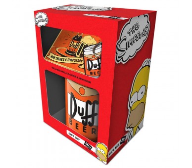 Set regalo Cerveza Duff Simpsons