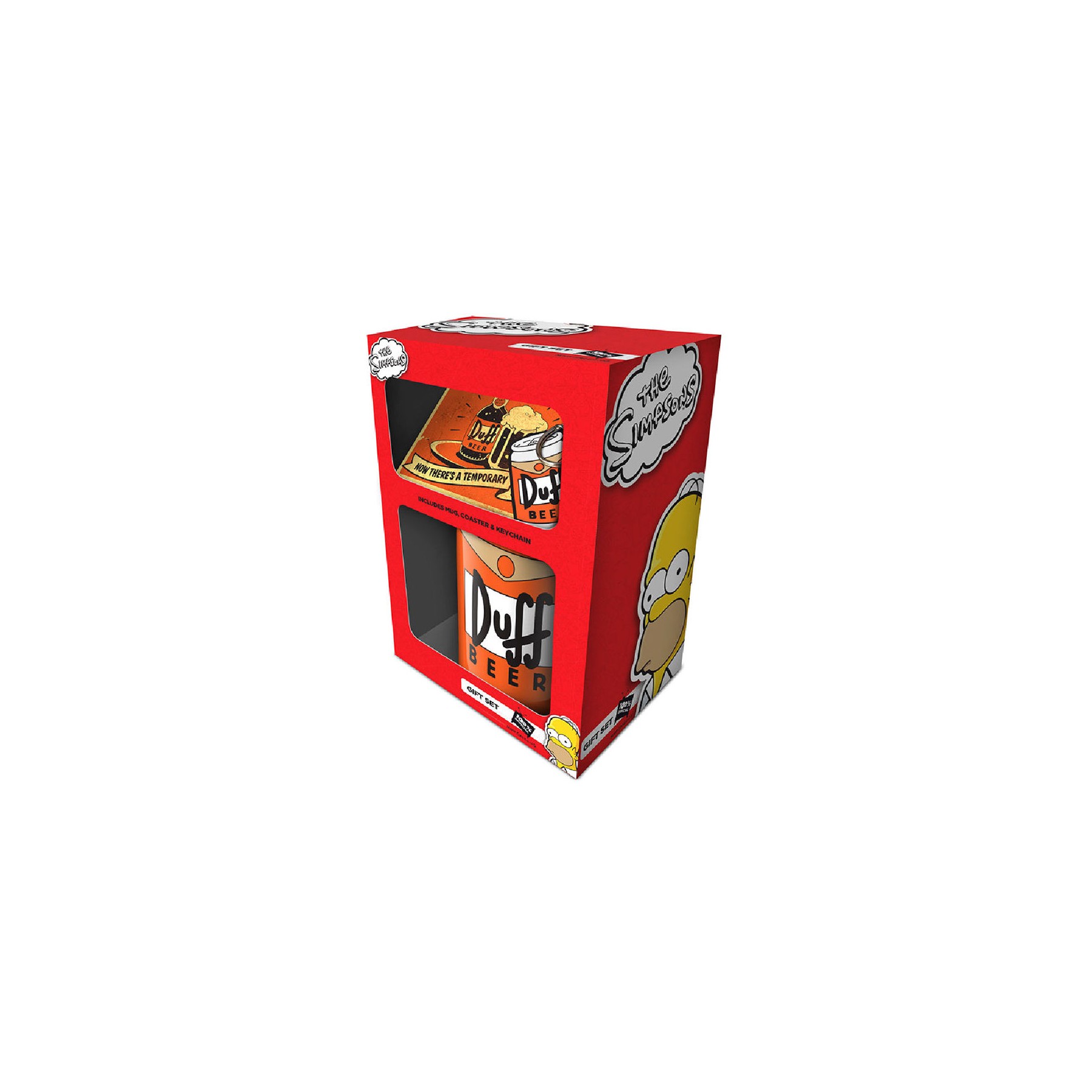 Set regalo Cerveza Duff Simpsons