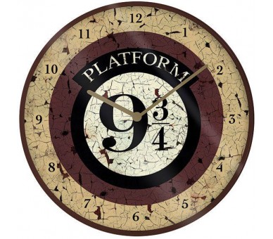 Reloj pared Plataforma 9 3/4 Harry Potter