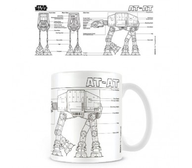 Taza AT-AT Sketch Star Wars