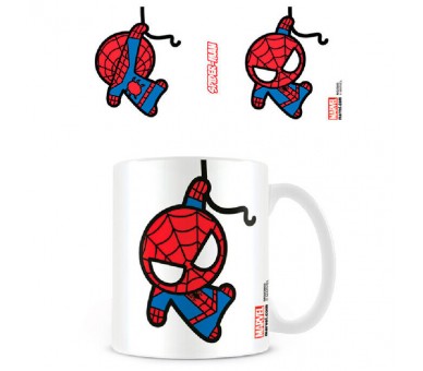Taza Kawaii Spiderman Marvel