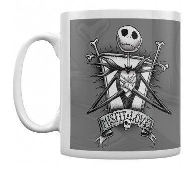 Taza Misfit Love Pesadilla Antes de Navidad Disney