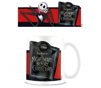 Taza Jack Banner Pesadilla Antes de Navidad Disney