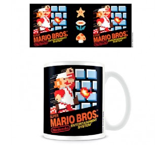 Taza Portada NES Super Mario Nintendo