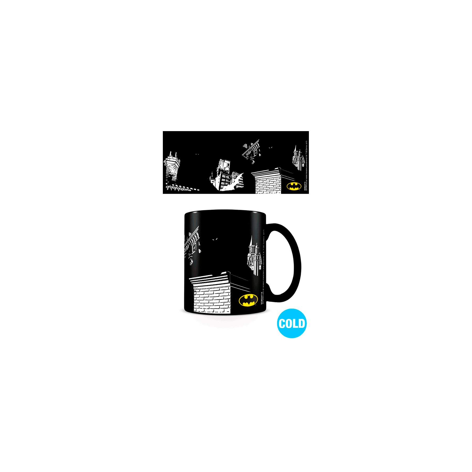 Taza termica Batman Shadows DC Comics