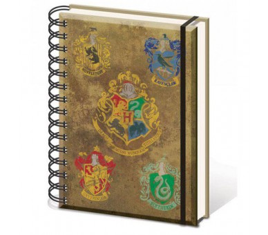 Cuaderno A5 Hogwarts Harry Potter